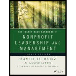 Jossey-Bass Handbook of Nonprofit Leadership and Management