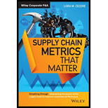 Supply Chain Metrics That Matter (Hardback)