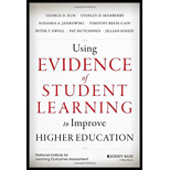 Using Evidence of Student Learning to Improve Higher Education