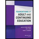 Foundations of Adult and Continuing Education (Hardback)