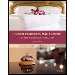 Human Resources Management in the Hospitality Industry