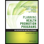 Planning Health Promotion Programs: An Intervention Mapping Approach