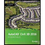 Autocad Civil 3D 2016 Essentials: Autodesk Official