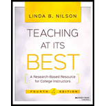 Teaching at Its Best: A Research-Based Resource for College Instructors