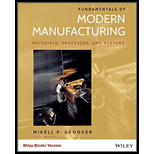 Fundamentals of Modern Manufacturing: Materials, Processes, and Systems (Looseleaf)