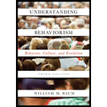 Understanding Behaviorism: Behavior, Culture, and Evolution