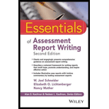 Essentials of Assessment Report Writing