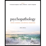 Psychopathology: History, Diagnosis, and Empirical Foundations