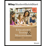 Educational Testing and Measurement