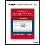 Separation Process Principles with Applications Using Process Simulators