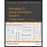 Managing and Using Information Systems (Looseleaf)