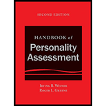 Handbook of Personality Assessment