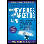 New Rules of Marketing and PR