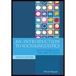Introduction to Sociolinguistics