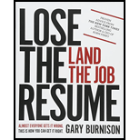 Lose the Resume, Land the Job (Paperback)