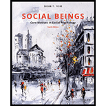 Social Beings: Core Motives in Social Psychology