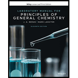 Principles of General Chemistry - Laboratory Manual (Looseleaf)