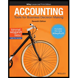 Accounting: Tools for Business Decision Making (Looseleaf) - With WileyPLUS