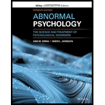 Abnormal Psychology (Looseleaf)