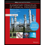 Elementary Principles of Chemical Processes (Looseleaf) - With NextGen
