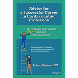 Advice for a Successful Career in the Accounting Profession: How to Make Your Assets Greatly Exceed Your Liabilities