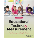 Educational Testing and Measurement
