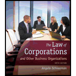 The Law of Corporations and Other Business Organizations