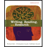 Writing, Reading and Research - Text Only
