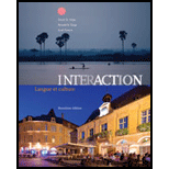 Interaction: Langue Et Culture - Activities Manual