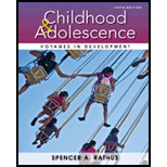 Childhood and Adolescence: Voyages in Development - Text Only