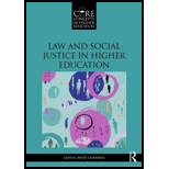 Law and Social Justice in Higher Education