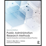 Public Administration Research Methods