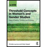 Threshold Concepts in Women's and Gender Studies: Ways of Seeing, Thinking, and Knowing