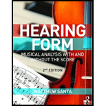 Hearing Form: Musical Analysis With and Without the Score - Package