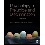 Psychology of Prejudice and Discrimination