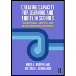Creating Capacity for Learning and Equity in Schools