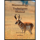 Mammalogy Techniques Manual 2nd Editio