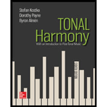 Tonal Harmony - Workbook