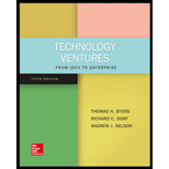 Technology Ventures: From Idea to Enterprise