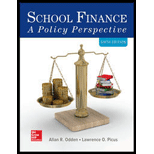 School Finance: A Policy Perspective