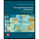 Legal Environment of Business