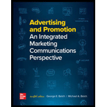 Advertising and Promotion: An Integrated Marketing Communications Perspective