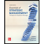 Essentials of Strategic Management: The Quest for Competitive Advantage