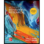 Methods in Behavioral Research (Looseleaf)