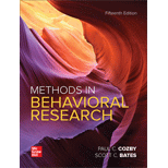 Methods in Behavioral Research