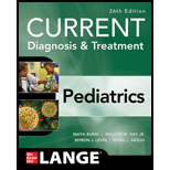 Current Diagnosis and Treatment: Pediatrics