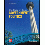 The State of Texas: Government, Politics, and Policy