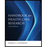 Handbook for Health Care Research