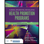 Planning, Implementing and Evaluating Health Promotion Programs