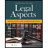 Legal Aspects of Health Care Administration - With Access